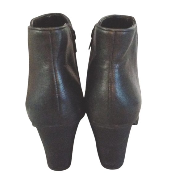 Jessica Simpson Kirblin Black Ankle Booties Women's Heeled Booties Size 10 - Picture 6 of 9